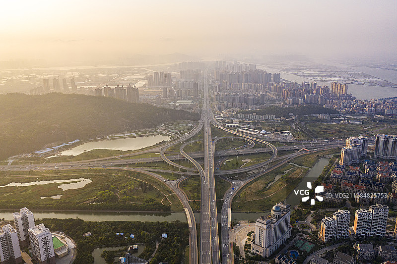 珠海金湾立交桥图片素材