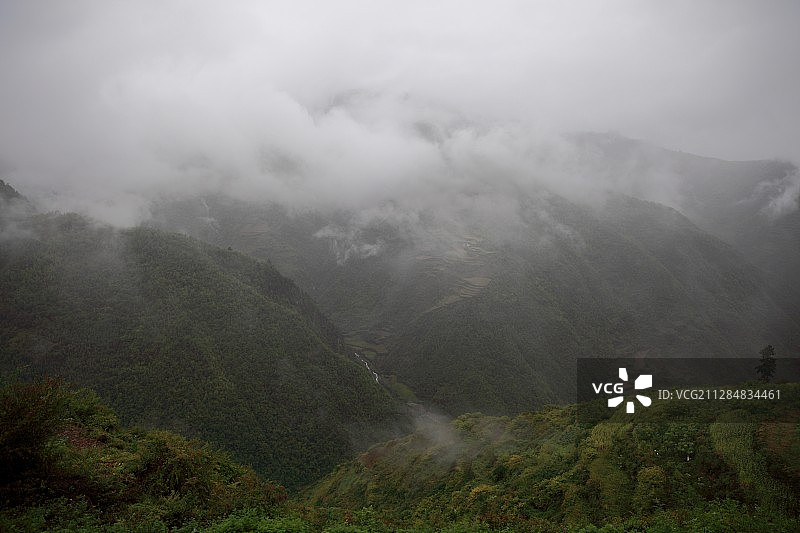 甘南拉尕山风景图片素材
