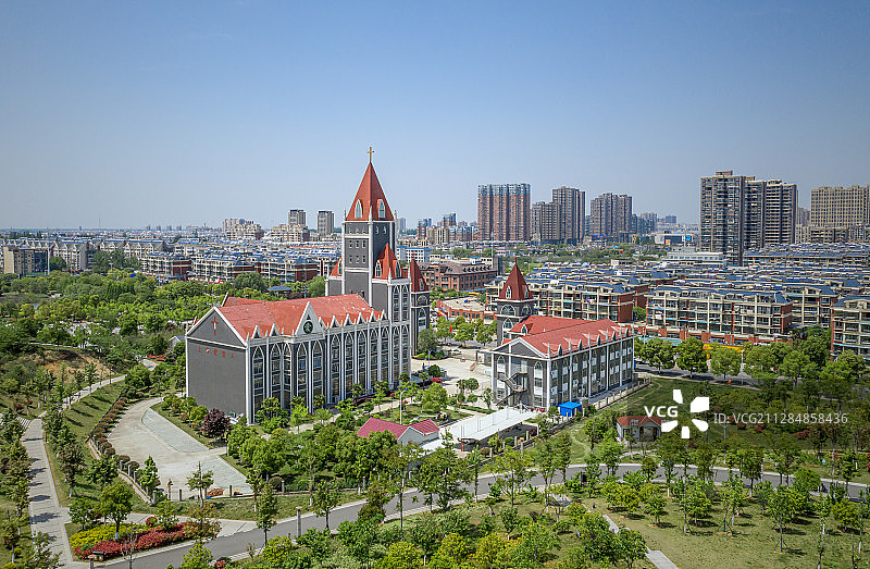 当涂县基督教堂图片素材