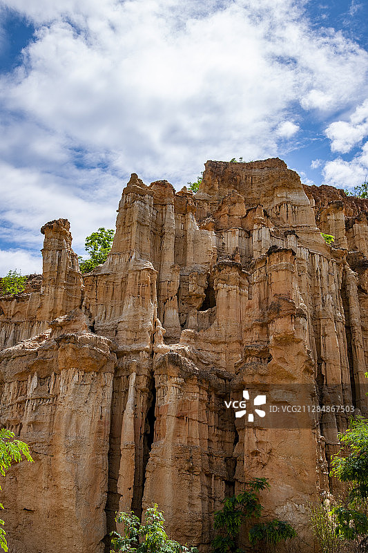 云南省楚雄州元谋土林图片素材
