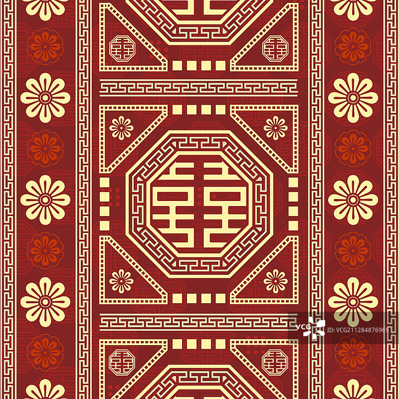传统韩国图案矢量图片素材