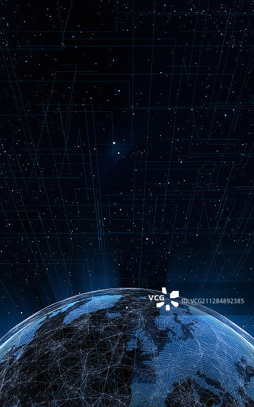 科技互联创意地球图片素材
