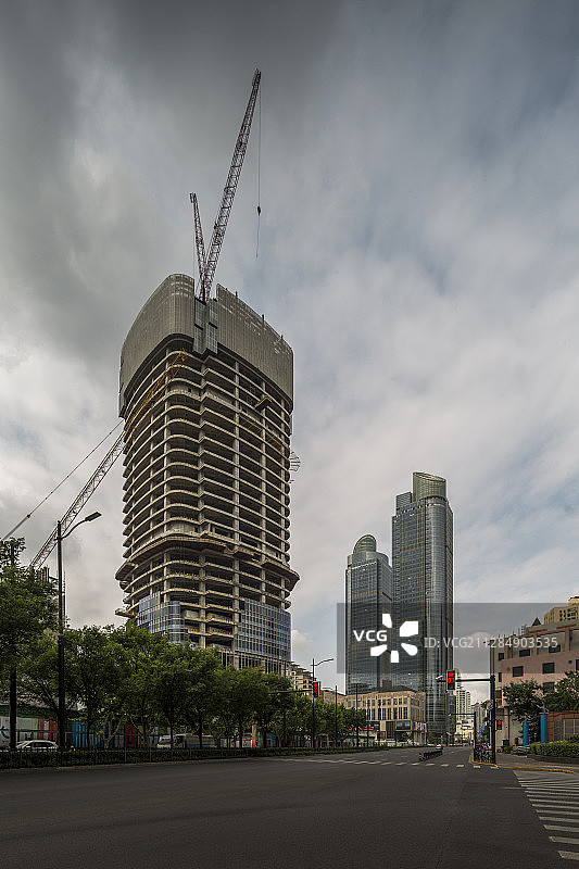 徐家汇摩天大楼图片素材