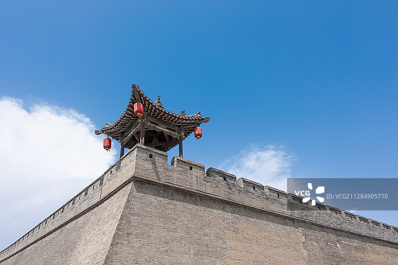 山西王家大院古建筑图片素材