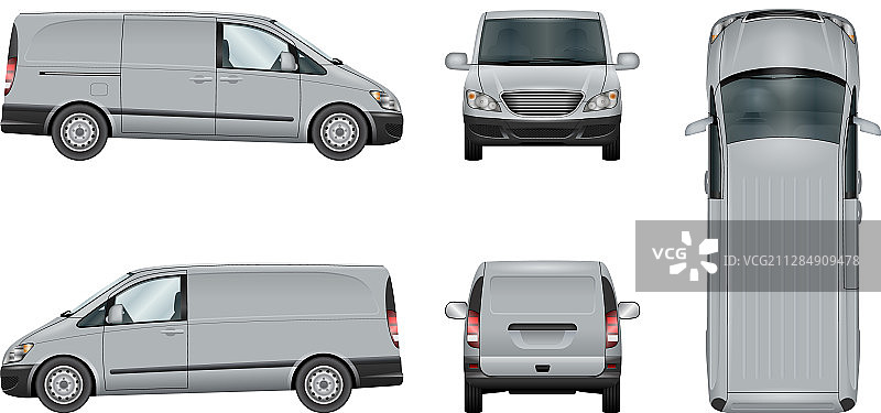 厢型车模板图片素材