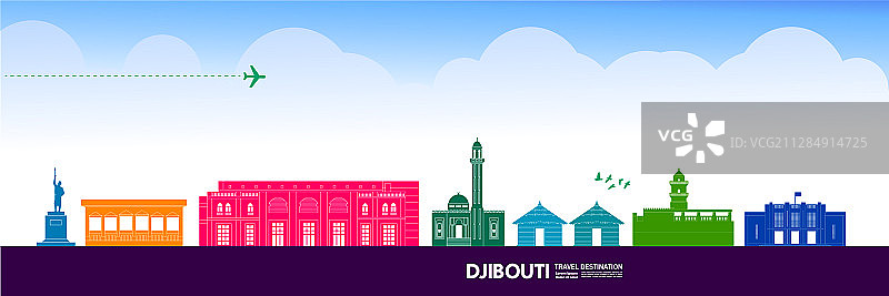 吉布提旅游目的地图片素材