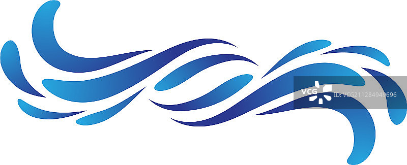 水波图标图片素材