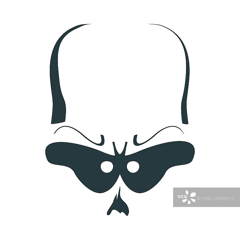 恶魔或怪物头图片素材