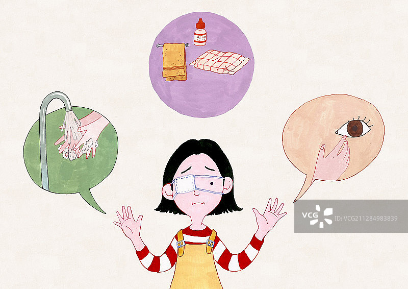 医疗保健与病毒概念插画011图片素材