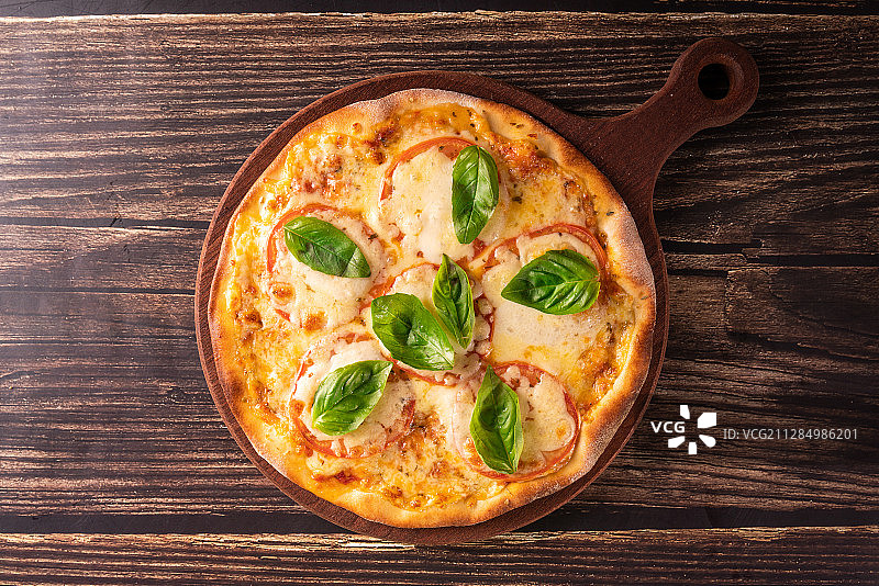 玛格丽特披萨图片素材