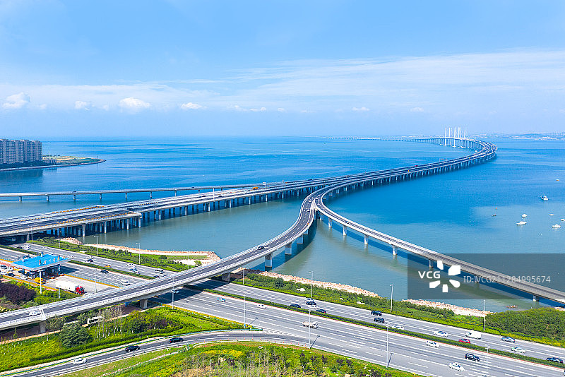 跨海大桥图片素材