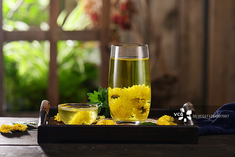 菊花茶图片素材