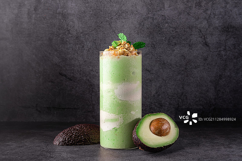 牛油果饮料图片素材