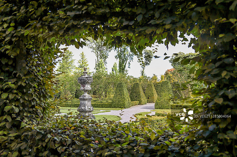 宝尔势格庄园里的绿化图片素材