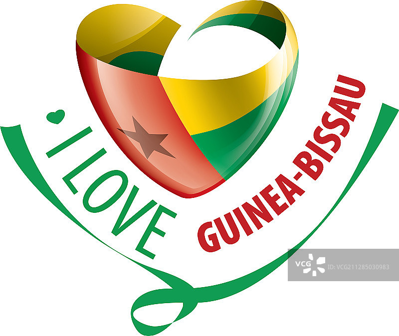 几内亚比绍国旗图片素材