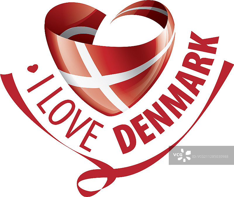 丹麦国旗图案图片素材