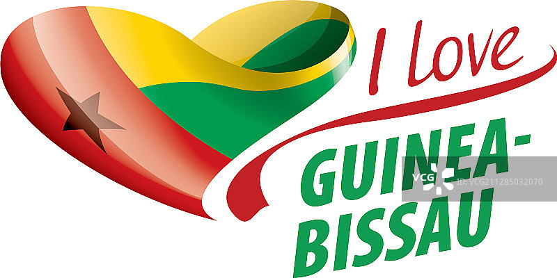 几内亚比绍国旗图片素材