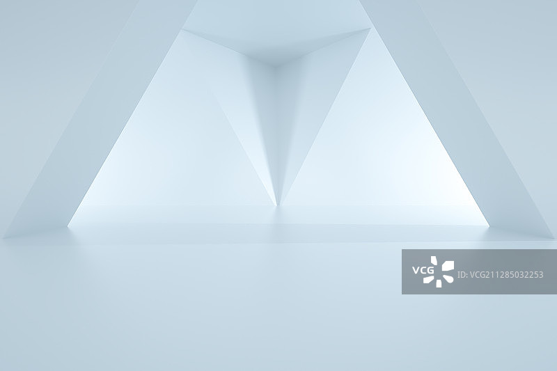 抽象三维空间，三维图形图片素材