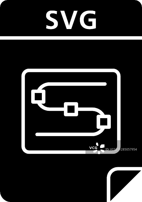 SVG文件字形图标可缩放图形图像文件图片素材