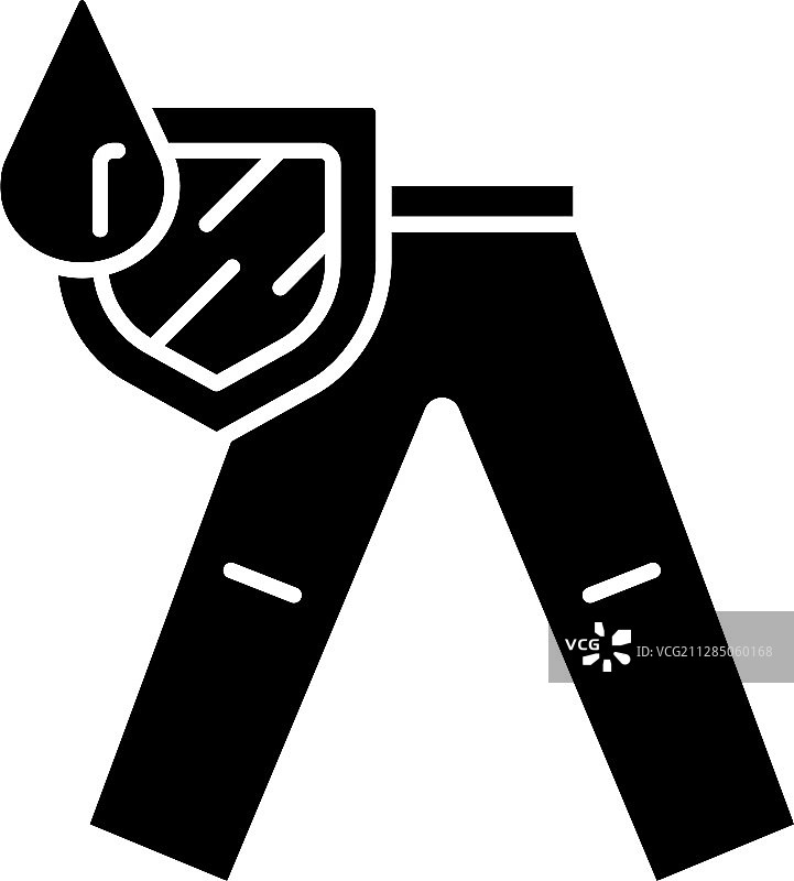 防水裤子符号图标图片素材