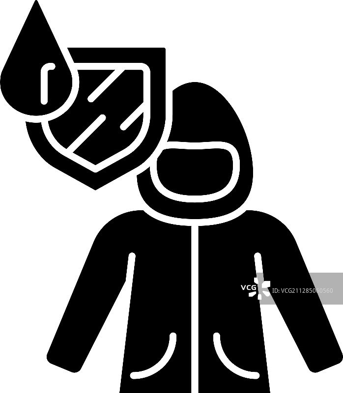 雨衣标志图标图片素材