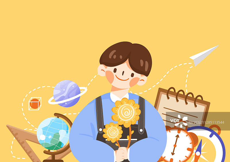 儿童节插画图片素材