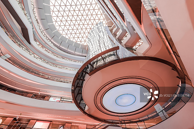 科幻风格的商场——成都银泰中心in99图片素材