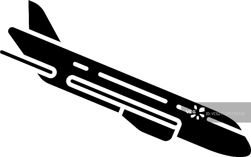 飞机下降标志图标图片素材