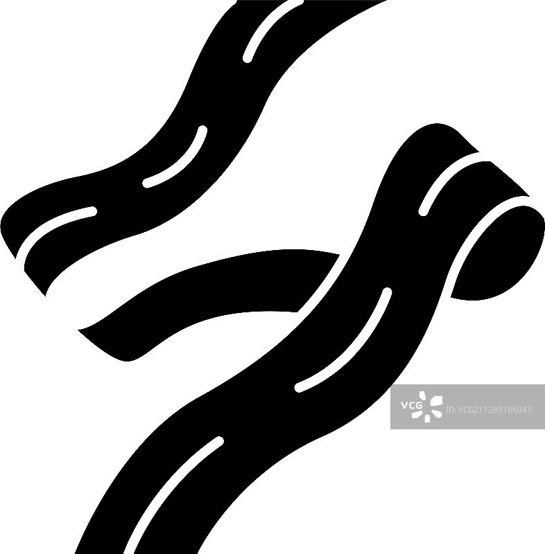 意大利宽面条标志图标图片素材