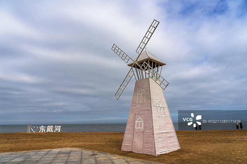 美丽的东戴河图片素材