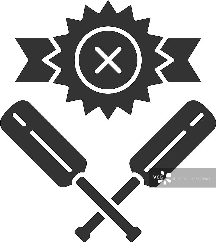 板球比赛失利标志，比赛结果图片素材