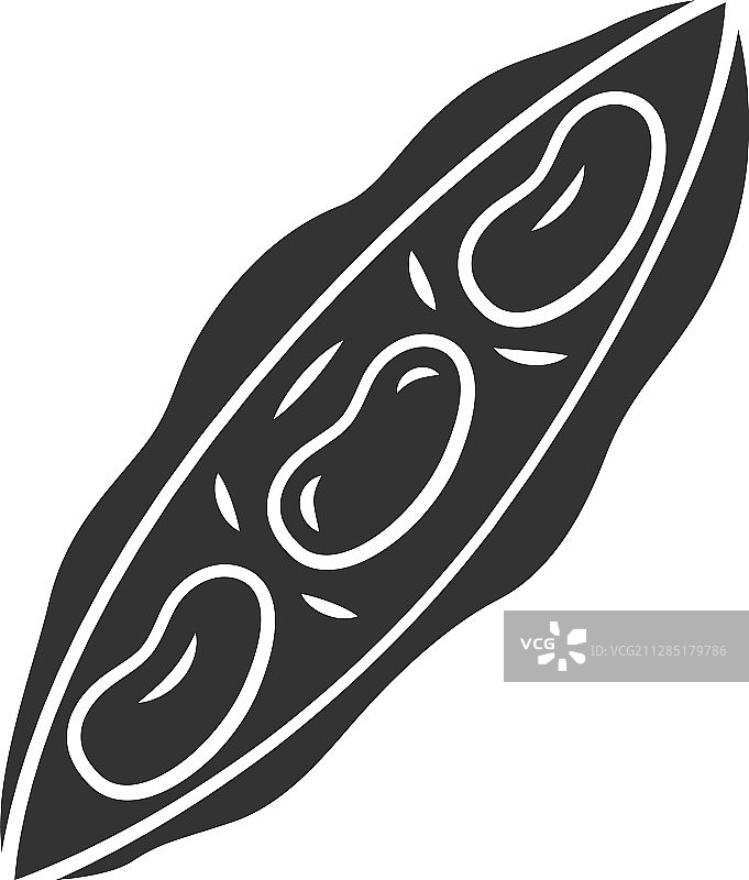 菜豆符号图标图片素材