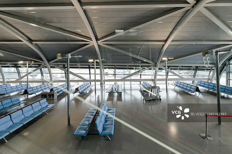 日本大阪关西国际机场建筑室内空间城市风光图片素材