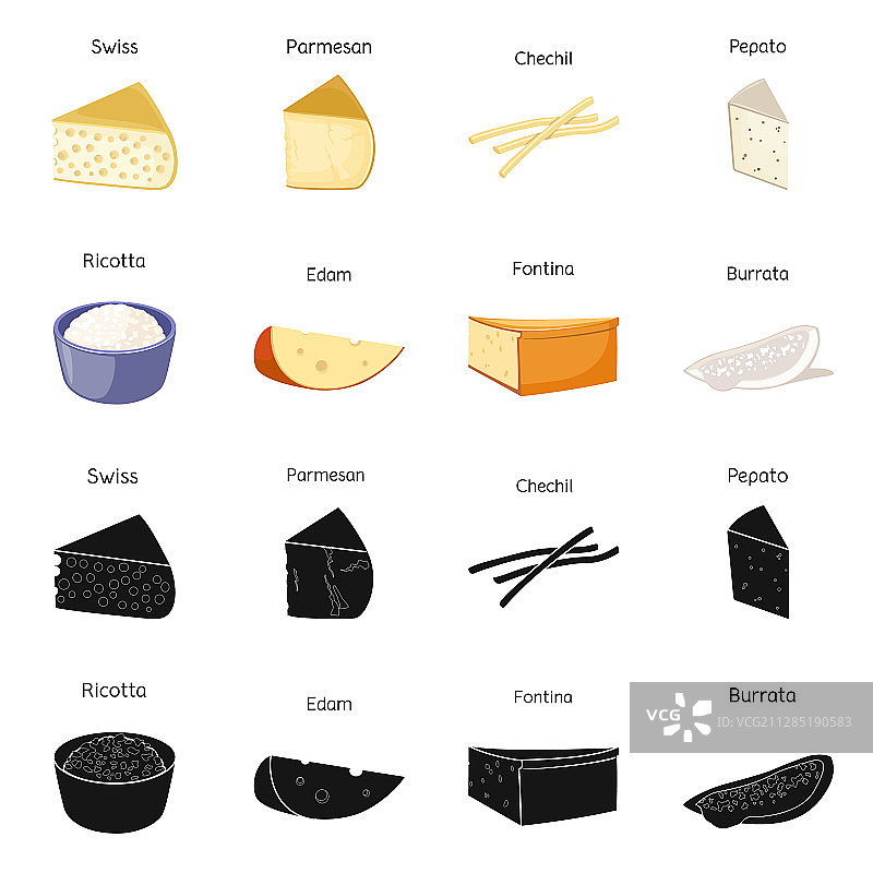 产品和牛奶标志图片素材