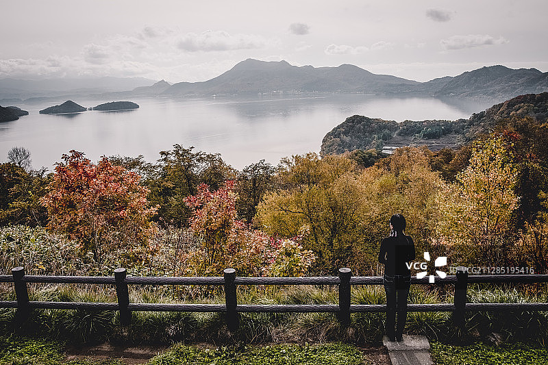 日本北海道洞爷湖主题公园图片素材