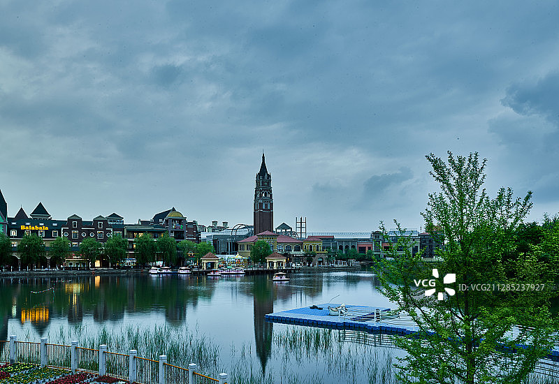 赛特奥莱商业小镇图片素材