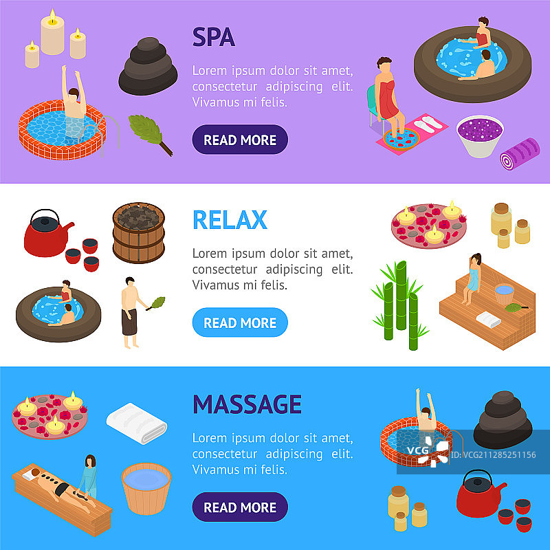 3D浴室概念banner横幅图片素材