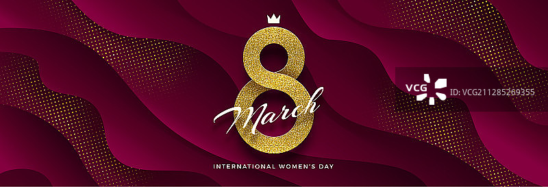 3月8日国际妇女节贺卡图片素材