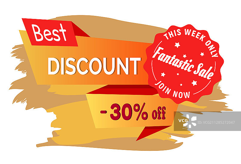 本周时尚促销折扣30%图片素材