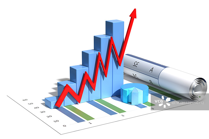 3D金融图标图片素材