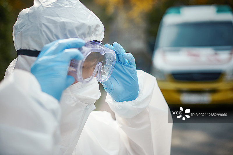 新型冠状病毒疫情隔离、大流行、危机克服与防护物资图片素材