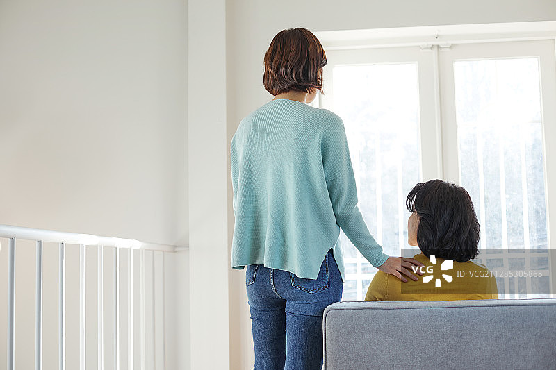 母女冲突与代沟图片素材