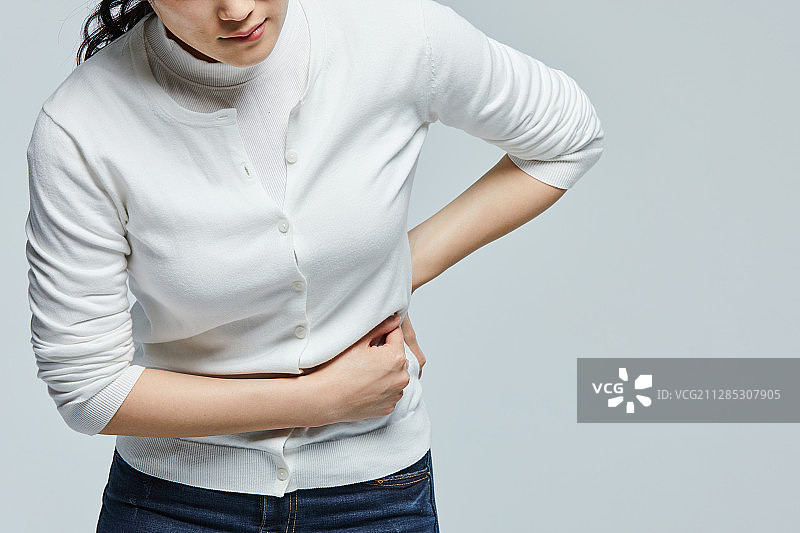 疾病、腹痛、经前综合征、消化不良图片素材