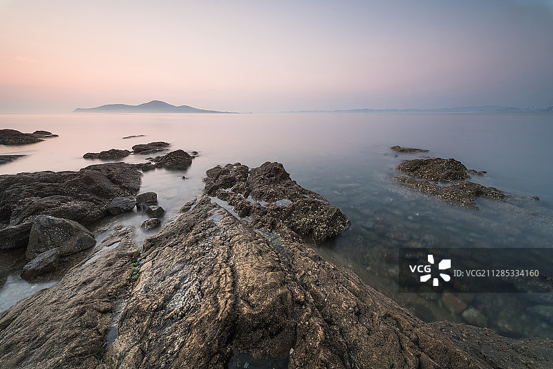 遥望刘公岛图片素材