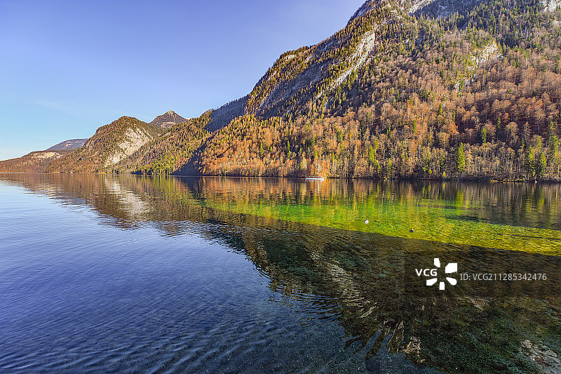 德国国王话，阿尔卑斯山美景图片素材