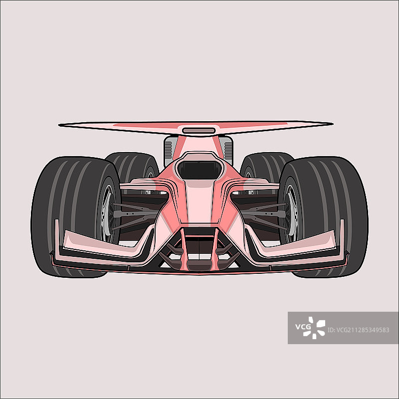 卡通一级方程式赛车图片素材