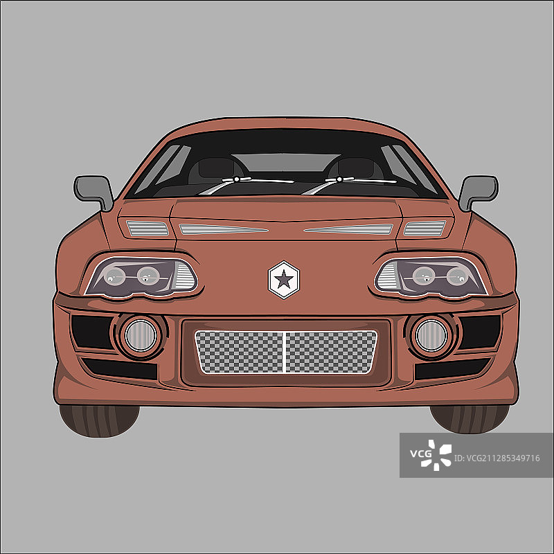 1994款丰田Supra跑车图片素材