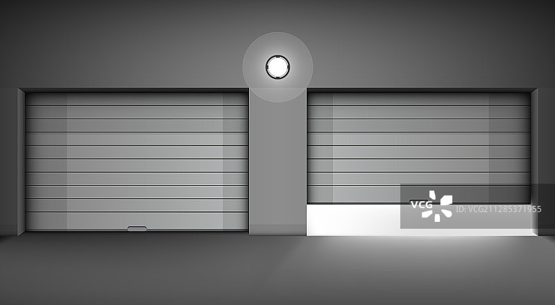 卷帘车库门图片素材