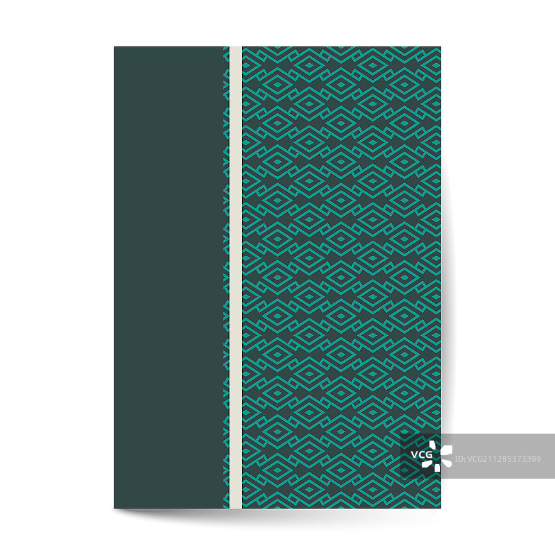 用于宣传单的奢华图案封面设计图片素材