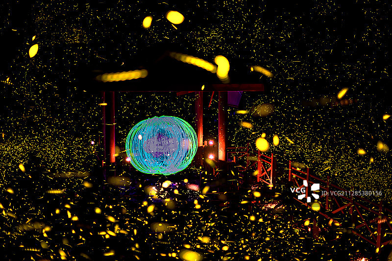 九峰寺夜萤 - 2图片素材